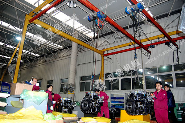 汽車行業使用雙鳥牌電動葫蘆